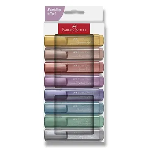 Faber-Castell Textliner 46 Metallic Highlighter Set 8 Colors